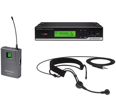 Microfono Sennheiser Inalambrico De Diadema C/Receptor, Xsw52seb